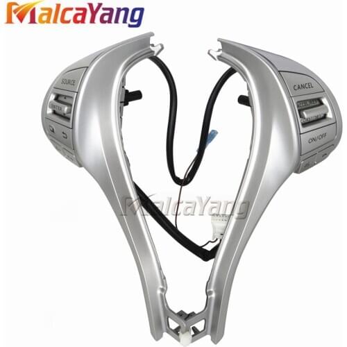 NEW Steering Wheel Switch Audio Volume Cruise Control Switch Button For Nissan X-trail 2013 2014 2015 2016 Rogue 25550-4BG3A