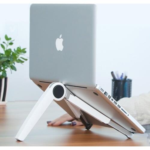 Portable Foldable Laptop Support Laptop Stand Tablet PC Support Radiator Protection Cervical Vertebra Desktop Heightening Seat