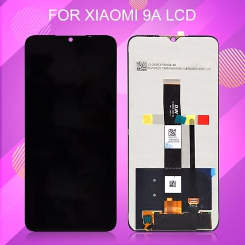 Catteny 6.53Inch Original For Xiaomi Redmi 9A Lcd Touch Screen Digitizer Assembly Replacement For Redmi 9C Display With Frame