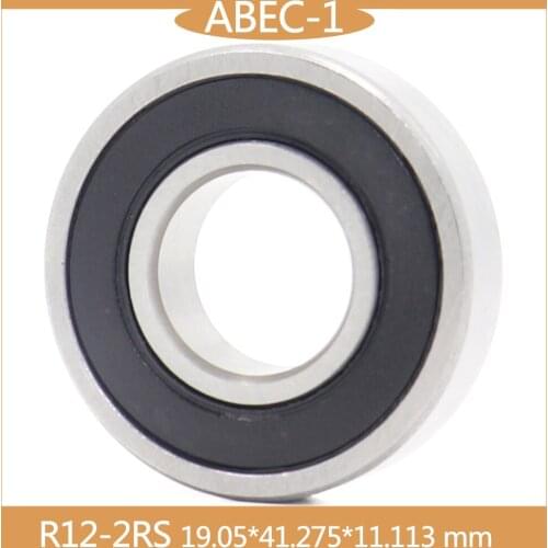 R12 Hybrid Ceramic Bearing 19.05*41.275*11.113 mm ( 1 PC) Industry Motor Spindle R12HC Hybrids Si3N4 Ball Bearings 3NC R12RS