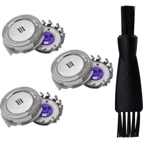 3Pcs Replacement Shaver Heads for Philips Norelco HQ8 Spectra Sensotec Precision PT730 HQ7165 AT751 AT890 HQ7800 HQ7890 HQ8445