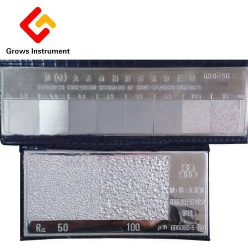 Shot Peening Surface Roughness Comparison Sample Roughness Comparison Sample Block Surface Roughness Contrast