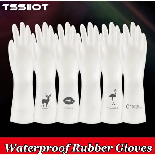 Tssiiot Household Latex Gloves