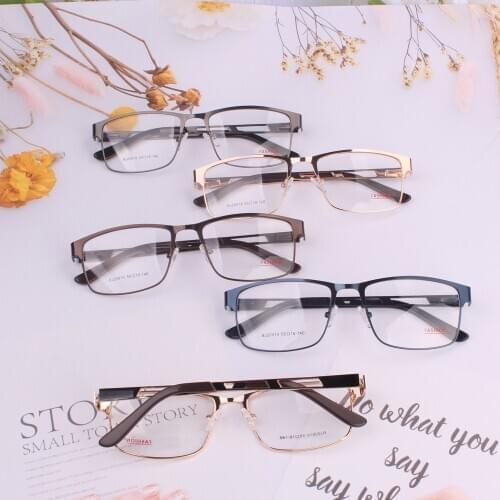 Wholesale business man lunettes de soleil homme nerd glasses male vintage eyeglasses optical marcas frame myopia eyewear glasses