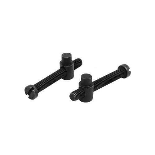 Chainsaw Tension Adjuster Screw Nut Black 2pcs for Makita 5016 Electric Saw