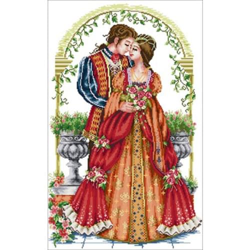 11/14/18/16/22/25/28ct Immortal love patterns Counted Cross Stitch Cross Stitch Kits Embroidery Needlework Sets