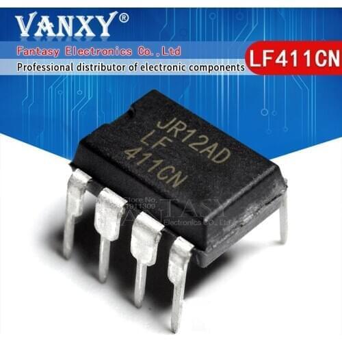 10PCS LF411CN DIP8 LF411 DIP 411CN DIP-8 new and original IC