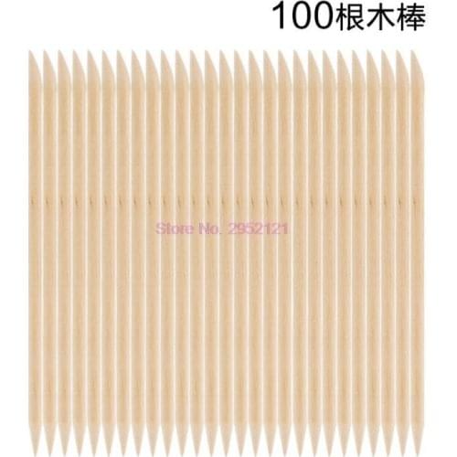 200bags 100pcs/bag Nail Art Design Orange Wood Stick Sticks Cuticle Pusher Remover Manicure Pedicure Care hot