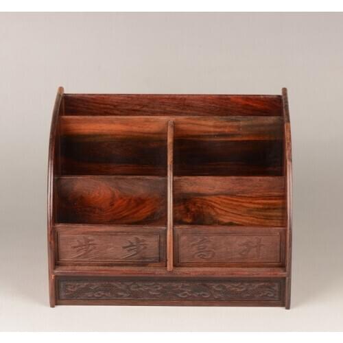 Red wood crafts Rosewood Pen Cardcase multifunction office supplies wood wood ornaments