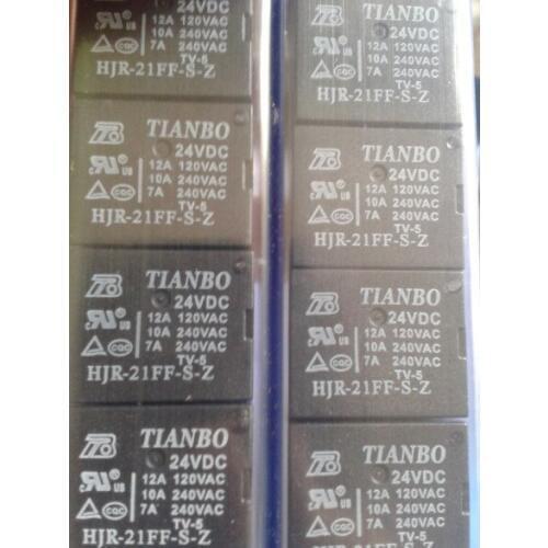 HJR-21FF-S-Z 24VDC TIANBO DIP5 Relay new and original