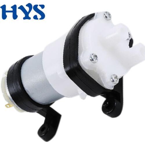HYS DC Water Pomp 6V - 12V Diaphragm Pump Vacuum 12 V Volt Spray Electric Pumps For Drinking DIY Hydraulic Miniature KLC