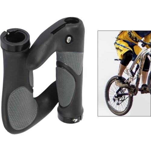 Anti-slip Bicycle Handlebar Grips, Road Mountain Bike Handle Bar End Horn, Rubber Comfortable Handle Bar Rest Bar Grip Protector