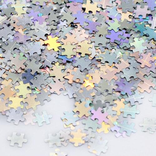 Wholesale Ultra Thin Puzzles Shapes Nails Glitter Sequins Art DIY Decoration Gel Body Art Decorations Makeup Handwork Tu