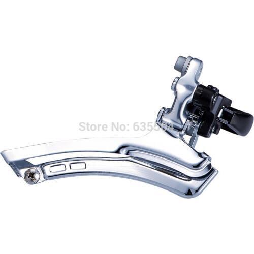 Microshift FD-R328/252 Double 7 / 8 Speed Front Derailleur Road Bicycle Derailleur Aluminium Bike Parts Compatible for Shimano