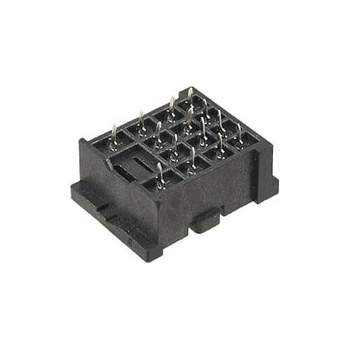 Connector in PCB 14 Pin Mini Relay Socket Base PYF14A for H3Y-4 Time Relay