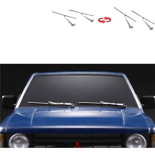 DJC Metal Movable Windshield Wiper For Tamiya CC01 Drifting RC Crawler Car Tracked Vehicle Parts Carro De Control Remoto