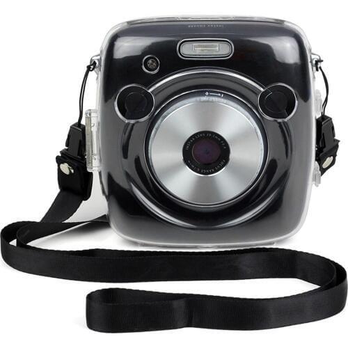 Besegad Protective Case Cove Skin Shell Pouch w/ Shoulder Strap for Fuji Fujifilm Instax Camera SQ10 Instant Accessories