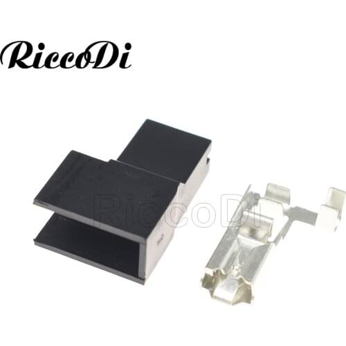 1-20Kits Female Connector Cable Terminal FBT Ignition Coil Plug Socket 1pin Waterproof Connector automotive plug DJ7019C-6.3-21