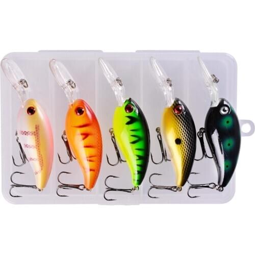 5pcs/box 10cm 15g Minnow Fishing Lures artificial Hard Bait Pike/Bass Mini Fish Wobblers Pesca Crankbait Carp Fishing Lure Set
