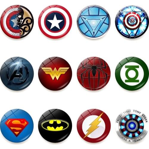 5pcs/Revenge alliance cartoon fridge magnet set creative refrigerator magnets stickers strong neodymium Magnetic office stickers