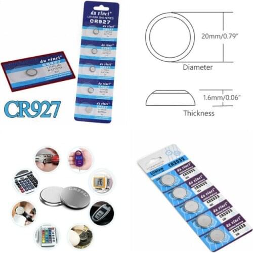 5pcs/version 1 version Promotion New 3V Watch Clock Battery Lithium Button Coins Cells Pilas For Calculators Toys Computers