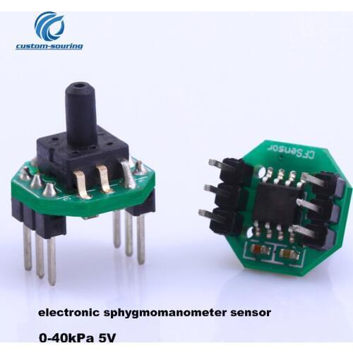 5PC XGZP6847 Gas Pressure Electronic Sphygmomanometer Sensor Transmitter Module 0-40kPa Gas Pressure Sensor