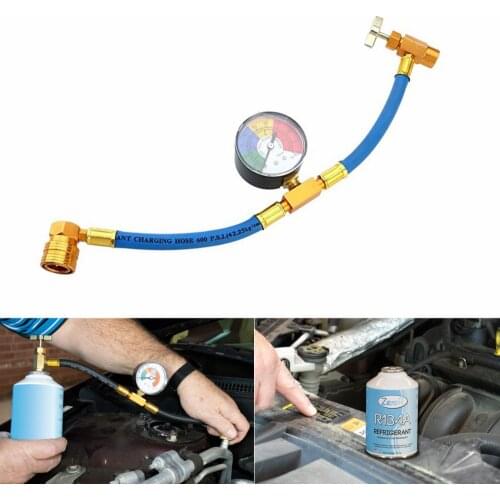 Automotive Air Conditioning Refill r134a Refrigerant Gas Filling Refrigeration Tool r134a Adapter r134a Charging Kit