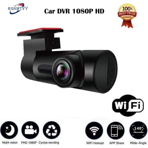 Car DVR 1080P HD Night Vision Hot-selling new hidden recorder HD night vision car wireless wifi driving recorder