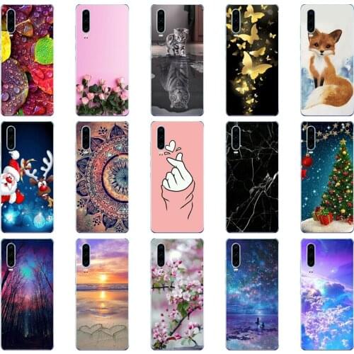 A For Huawei P30 Case Huawei P30 pro Case Soft TPU Silicone Cover For Huawei P30 Pro P30 Back Phone Case