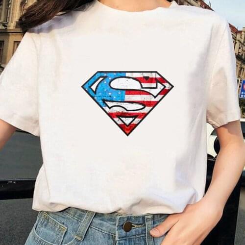 Pattern Female Ropa Mujer T Shirts Crown Print T Shirt Summer short sleeve Graphic Harajuku Streetwear Tops Tee Womens Tshirt