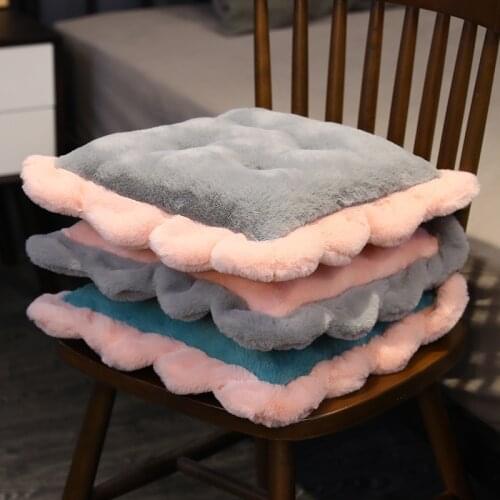 Square Chair Cushion Pads Chair Seat Pads Seat Cushion Chair Pillow Decorative Floor Pillow pads Cushion for Chair Home Textile