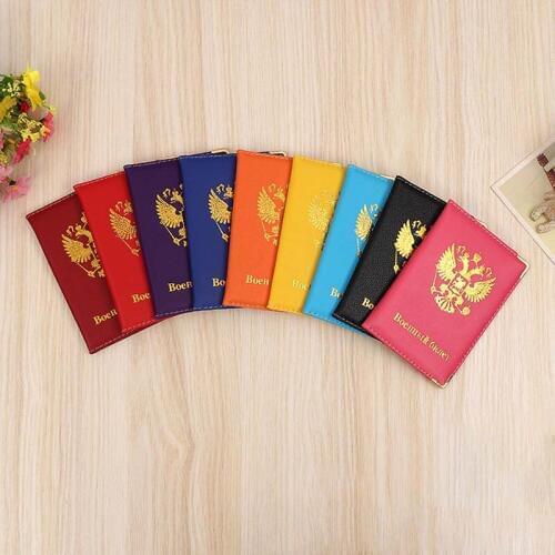2020 New Men Women Russia Passport Cover for Travel Passport Case Travel Document Cover Passport Holders