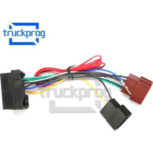 TruckProg ISO Radio Adapter for VOLKSWAGEN for AUDI for SKODA (select models)