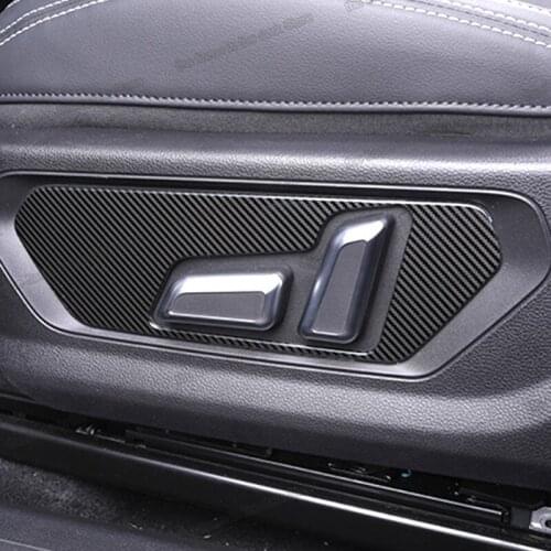 Lsrtw2017 Stainless Steel Car Seat Adjust Knob Cover Panel Trim Styling Lining for Haval Jolion 2021 2022 Accessories Auto Parts