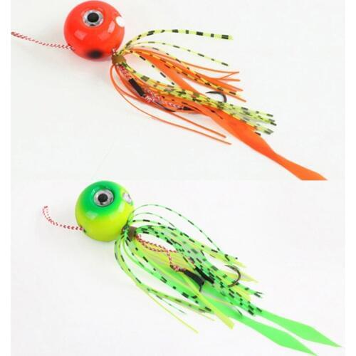 1pcs/pack 100g inchiku jig baits silica gel skirts seawater long casting shot deep sea fishing jig lure metal sea fishing bait