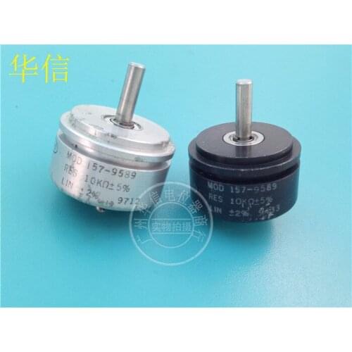 [VK] Used SPECTROL 157-9589 10K conductive plastic potentiometer servo installation switch