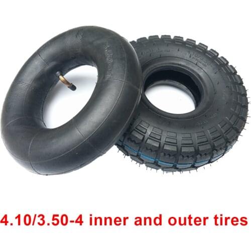 High Quality 260x85mm/ 3.00-4 Inner Outer Tire 10 Inch Mini Electric Scooter Tyre Electric Vehicle 4.10/3.50-4 Tire Accessories