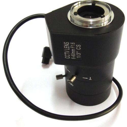 1/3" CS IR 6-60mm CCTV Lens Aperture Vari-Focal Auto Iris for camera