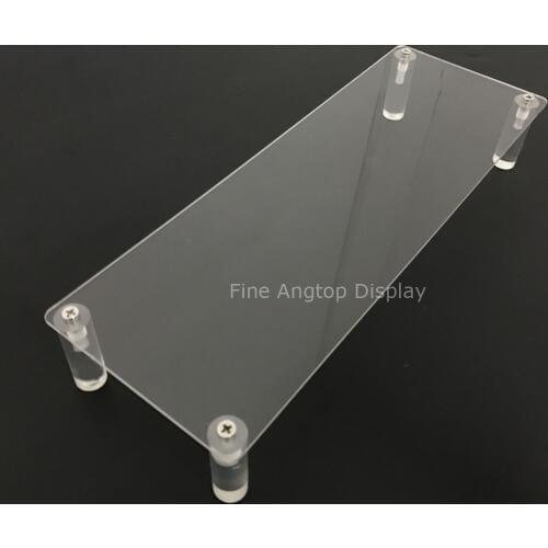 1pcs Display Riser Stand Acrylic plexiglass Lucite Toy Jewelry Gifts Showcase Sunglasses Display Holder