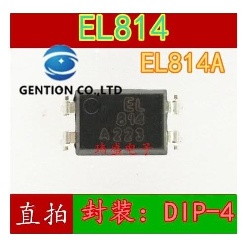 20PCS EL814 EL814A DIP light-4 high-speed optical coupling Taiwan EL814SA-V in stock 100% new and original