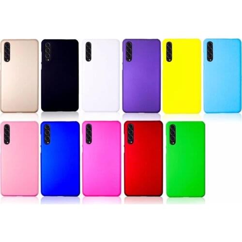 50pcs/lot Rubber Matte Hard back Case Cover For Huawei P20 Lite P20 Pro P20 P Smart Mate 10 Lite Y9 2018 Y6 2018 7A 7C