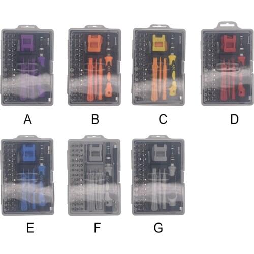 52 in 1 Screwdriver Set Multi-function Computer PC Mobile Phone Digital Electronic Device Repair Hand Home Tools Bit