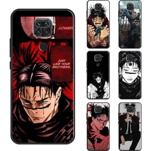Jujutsu Kaisen Choso Anime Case For Xiaomi Redmi Note 10 9 Pro 9S 8T Note 8 Pro Cover For Redmi 9 9T 9A 9C K40 7A 8A