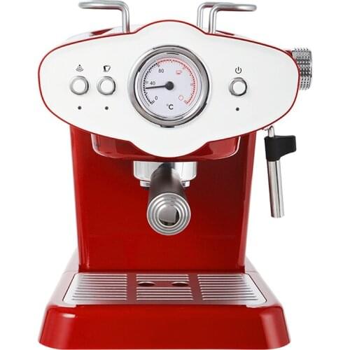 Coffee Machine Espresso Coffee Machine Electric Coffee Grinder Small Household Semi-Automatic Coffee Machine CRM3017 1100W