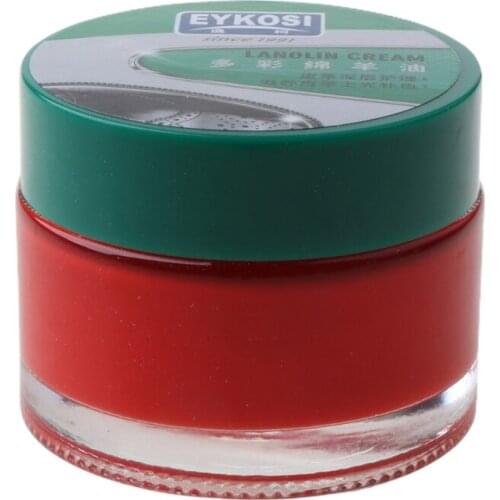 203F Red Leather Paint Shoe Cream Coloring for Bag Sofa Car Seat Scratch 50ml Leather Dye Repair Restoration Color Change Paint