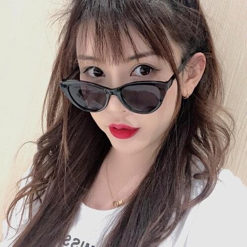 Fashion Gradient Eyewear Small Frame Cat Eye Sun Glasses 2021 New Brand Unisex Cat-eye Colorful Sunglasses for Men/Women UV400