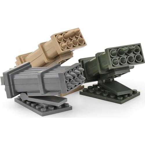 NEW Modern MOC Cannonball Missile Weapons Accessories Building Block Military Soldiers Army SWAT Parts Mini Bricks Toys