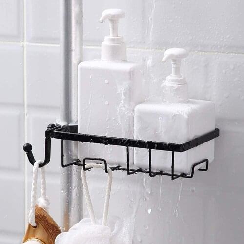 Stainless Steel Faucet Storage Rack Adjustable Sponge Soap Draining Rack Durable Home Kitchen Bathroom Sink Sundries Holder
