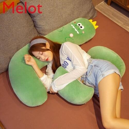 Women Pillow Waist Support Pillow Pillow Leg-Supporting Side Lying Pregnancy Pillow Multifunctional Removable and Washable