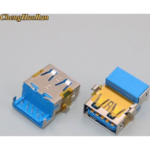 1-10pcs USB 3.0 Jack Data Port Connector For Laptops Lenovo E49L K29 K49 K49A G480 G480A G580 G580A Female Socket